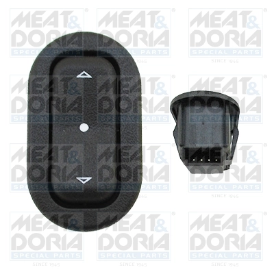 Switch, window regulator